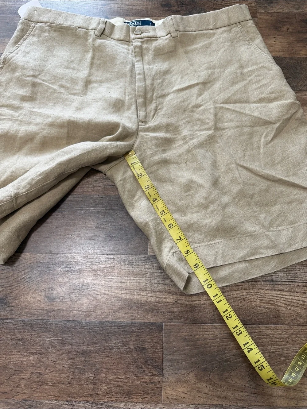 Polo Ralph Lauren men’s linen shorts size 38